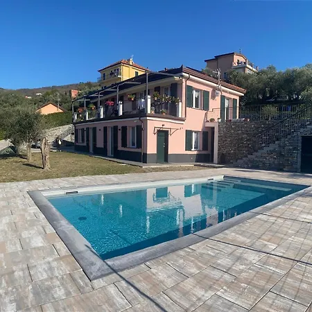 Swimming Pool Ca'du'ma' Portofino View Ovest Lägenhet *